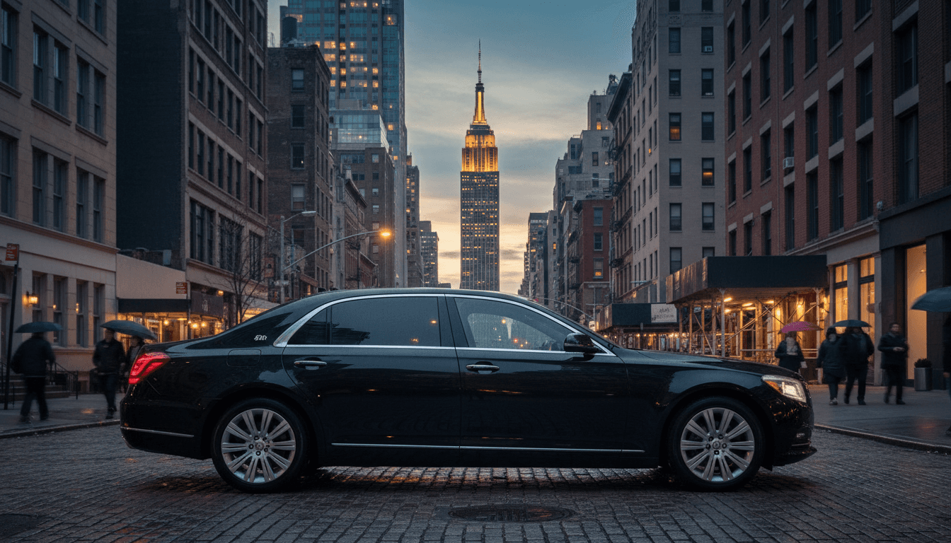 As directed chauffeur service in New York